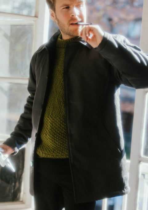 Abrigo Hombre London Gray