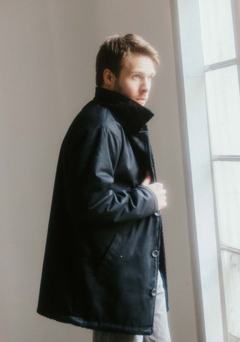 Abrigo Hombre London Black