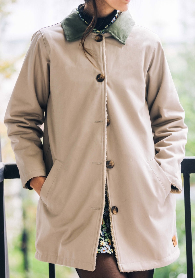 Abrigo London Mujer Beige