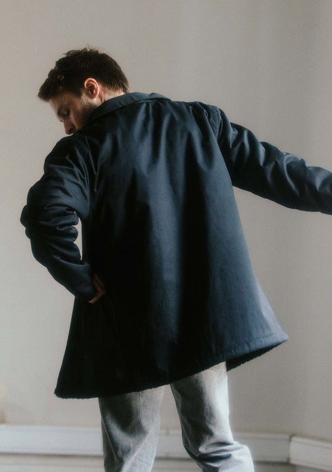 Abrigo Hombre London Black