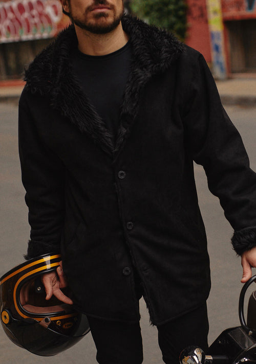 Abrigo Milano Negro