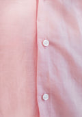 Camisa Kidel Hombre Lino Horizonte Rosada