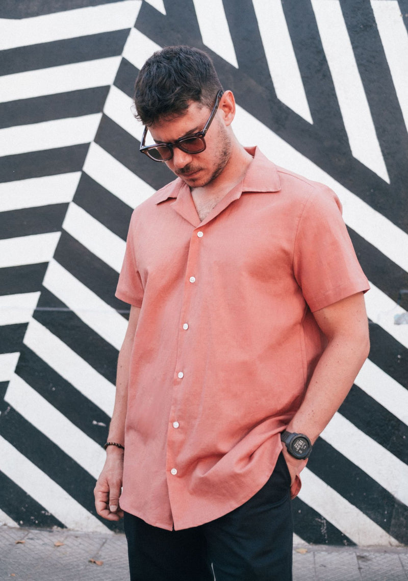 Camisa Hombre Lino Horizonte