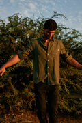 Camisa Piombino Verde Oscuro