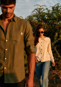 Camisa Piombino Verde Oscuro