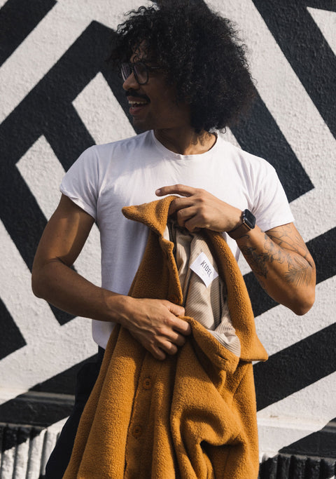 Chaqueta Polar Vibes Camel