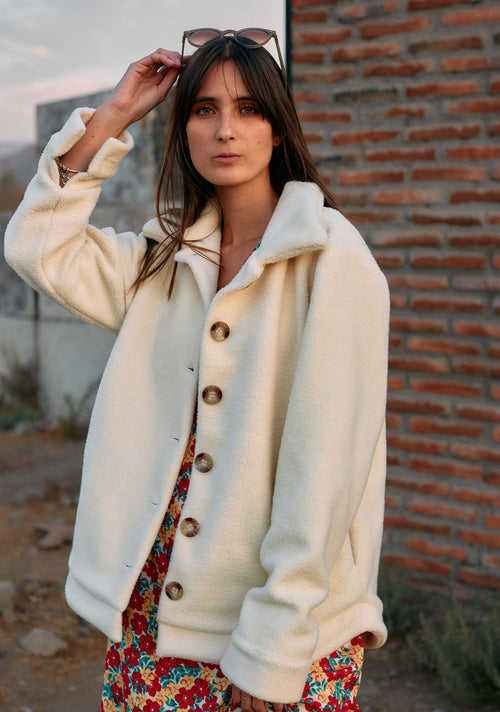 Chaqueta Capri Blanco Invierno