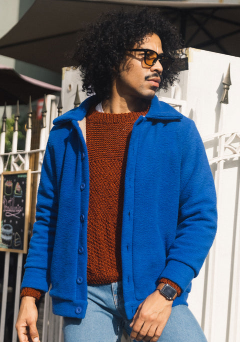 Chaqueta Polar Vibes Azul