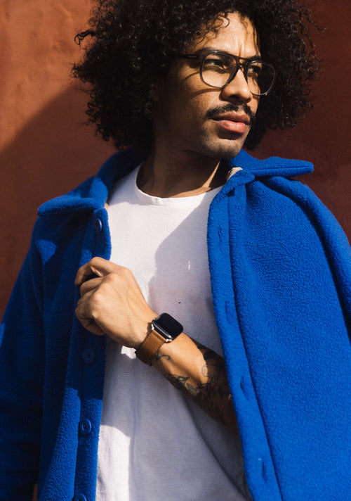 Chaqueta Polar Vibes Azul