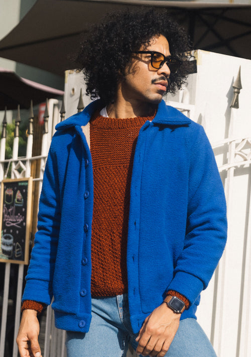 Chaqueta Polar Vibes Azul