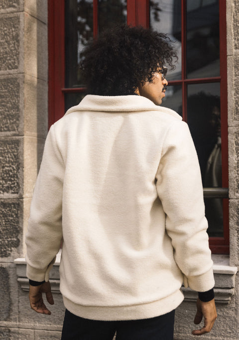 Chaqueta Polar Vibes Blanco Invierno
