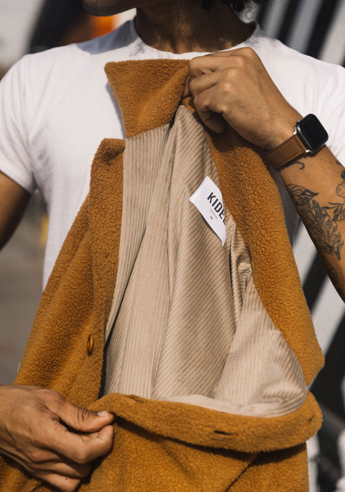 Chaqueta Polar Vibes Camel