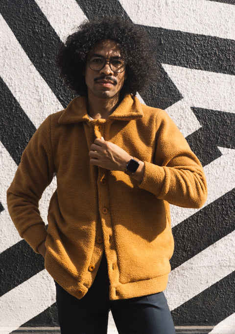 Chaqueta Polar Vibes Camel