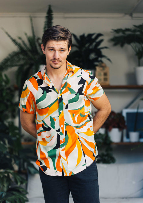 Guayabera hombre Bruselas