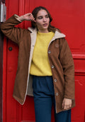 Abrigo Torva Mujer Camel