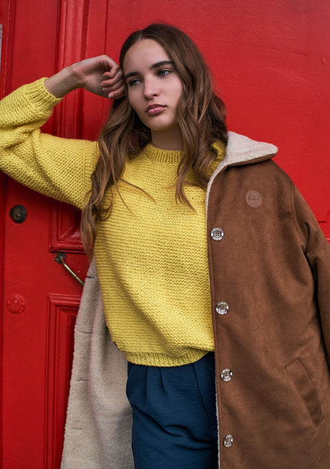 Abrigo Torva Mujer Camel