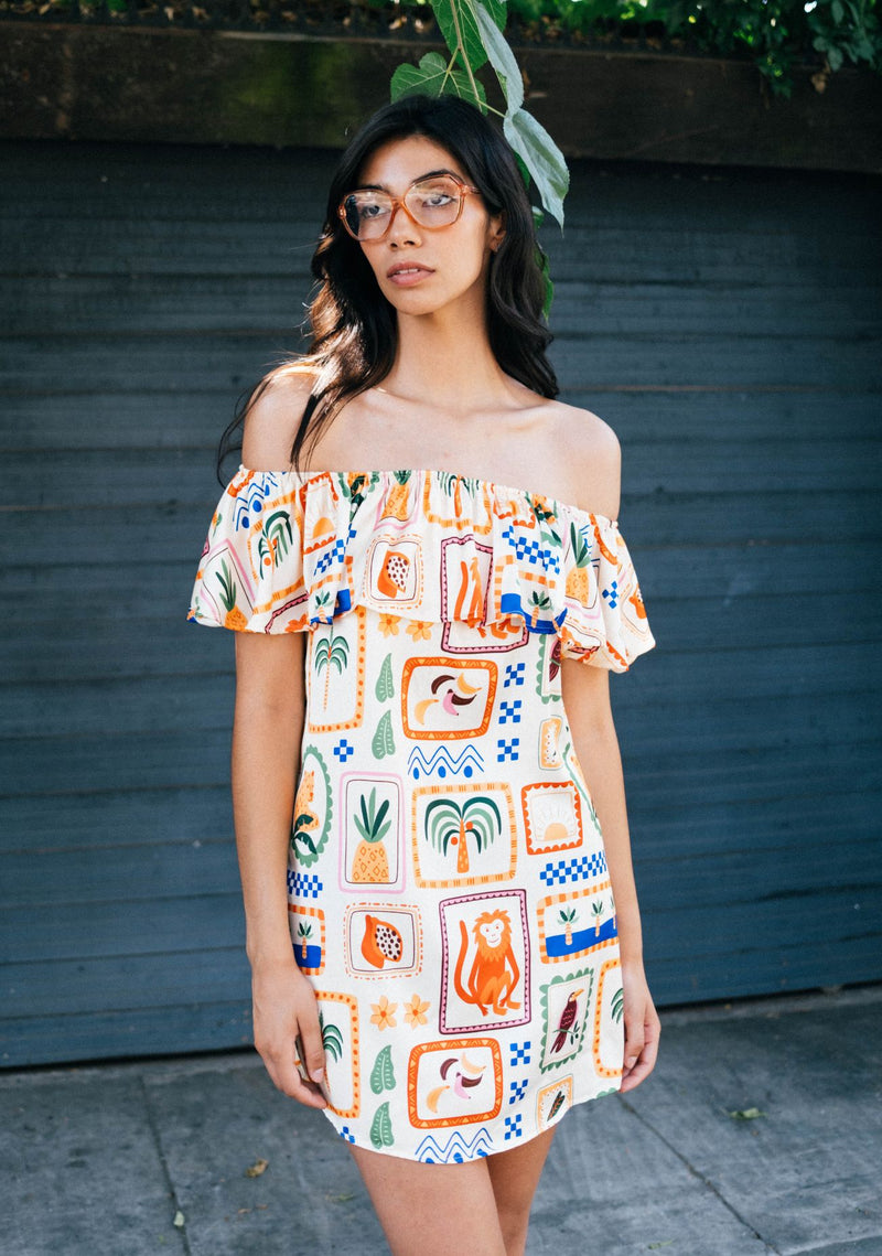 Vestido Paraíso En Color Olivia