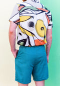 Short Palermo Azul Petróleo