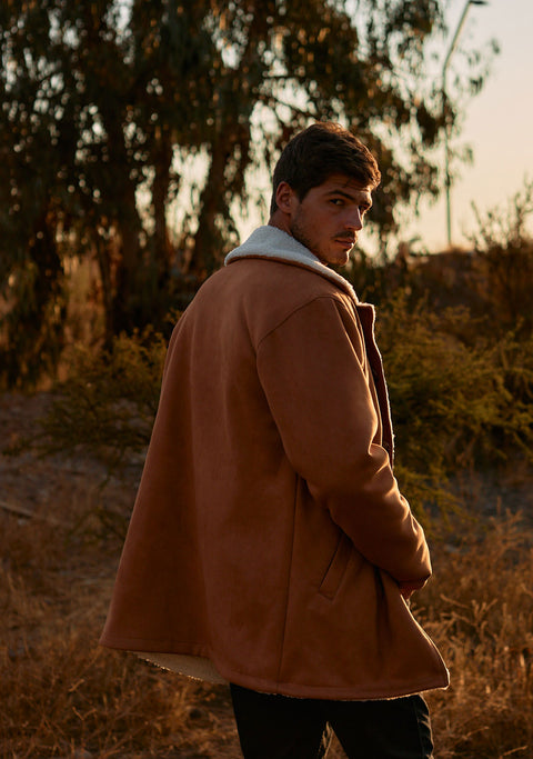 Abrigo Hombre Torva Camel