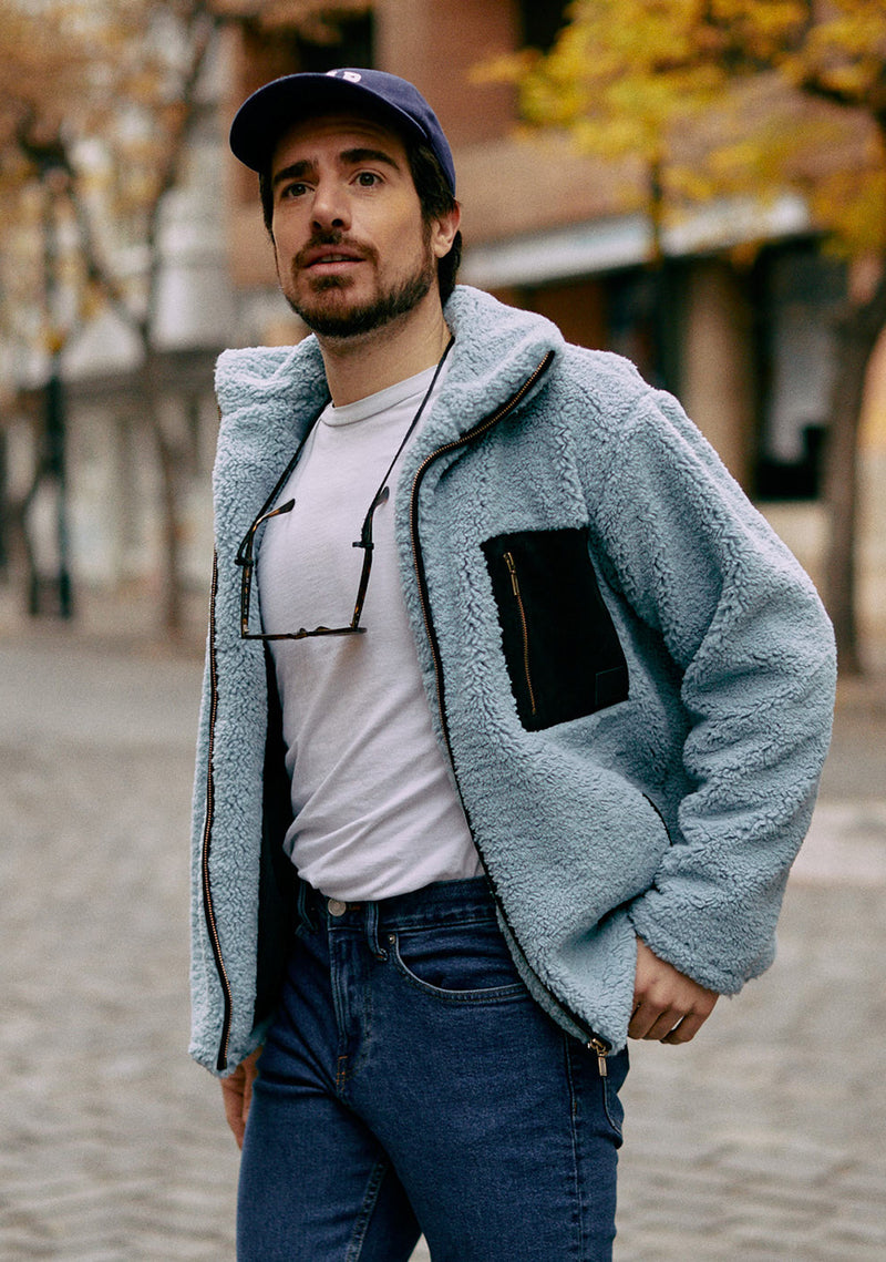 Chaqueta Chiporro Apolo Celeste