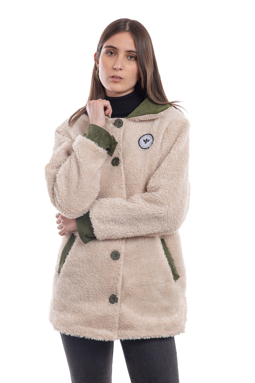 Abrigo Rupanco Mujer Verde