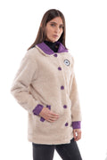 Abrigo Rupanco Mujer Morado
