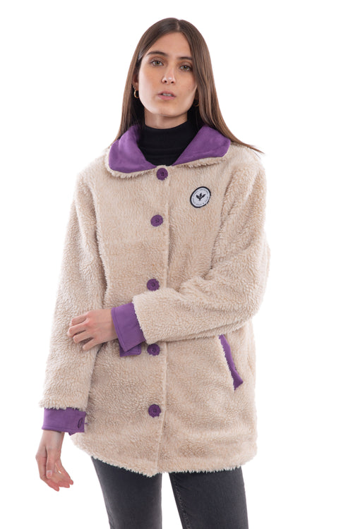 Abrigo Rupanco Mujer Morado