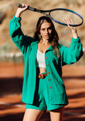 Traje Hibiscus Verde