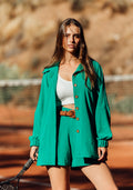Traje Hibiscus Verde