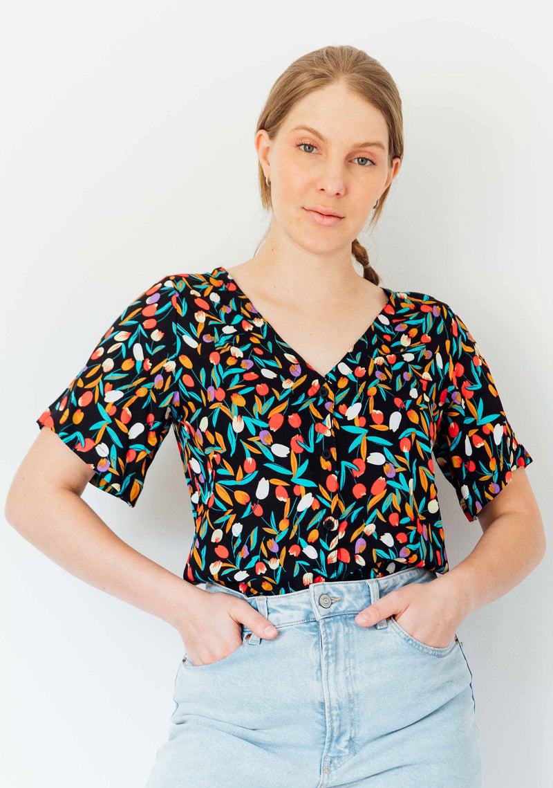 Blusa Glob Camelía