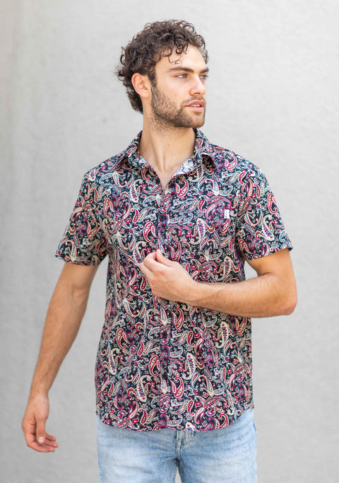 Guayabera hombre algodón Gorgan