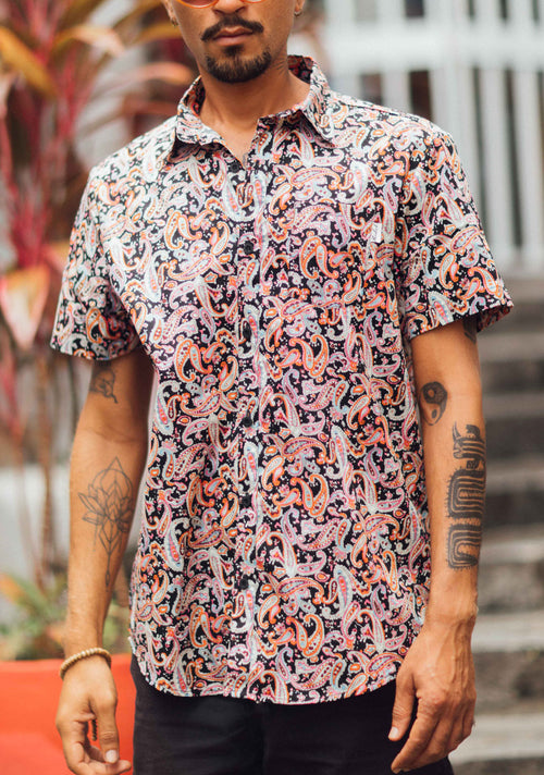 Guayabera hombre algodón Kashán
