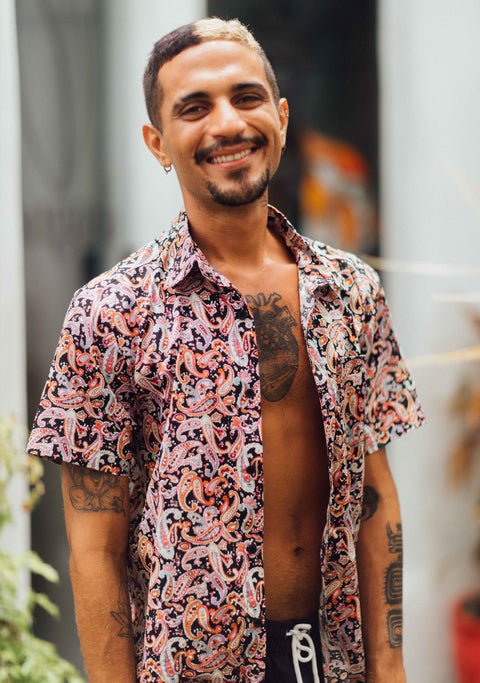 Guayabera hombre algodón Kashán