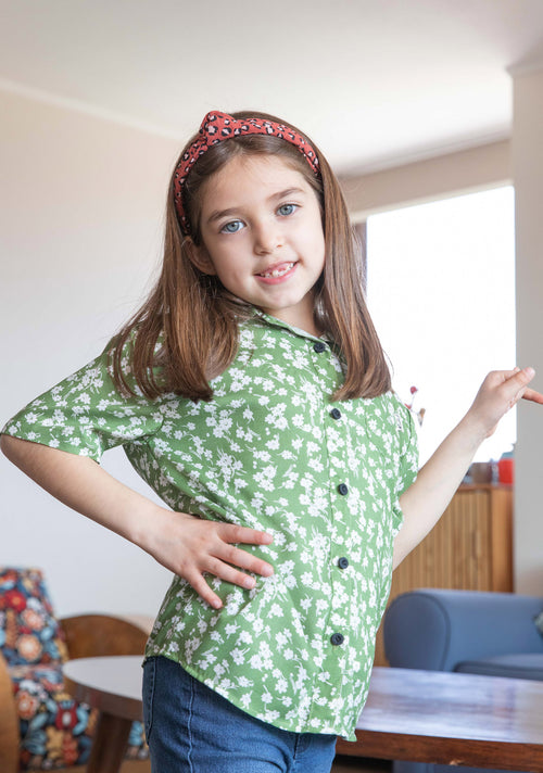Guayabera Niña Eva