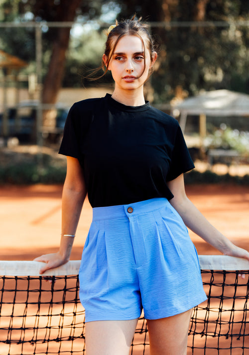 Traje Hibiscus Celeste