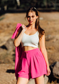 Traje Hibiscus Fucsia