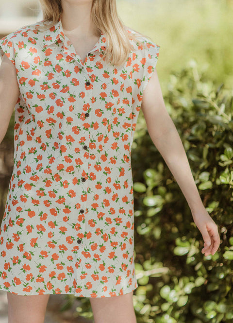 Vestido Camisero Retro Aurora