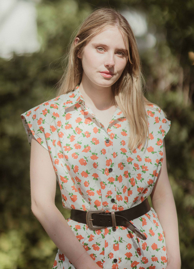 Vestido Camisero Retro Aurora