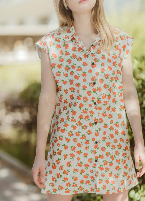 Vestido Camisero Retro Aurora