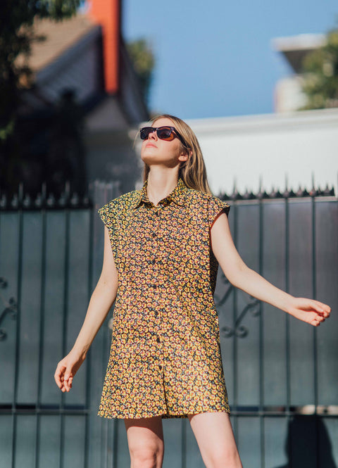 Vestido Camisero Retro Heloisa
