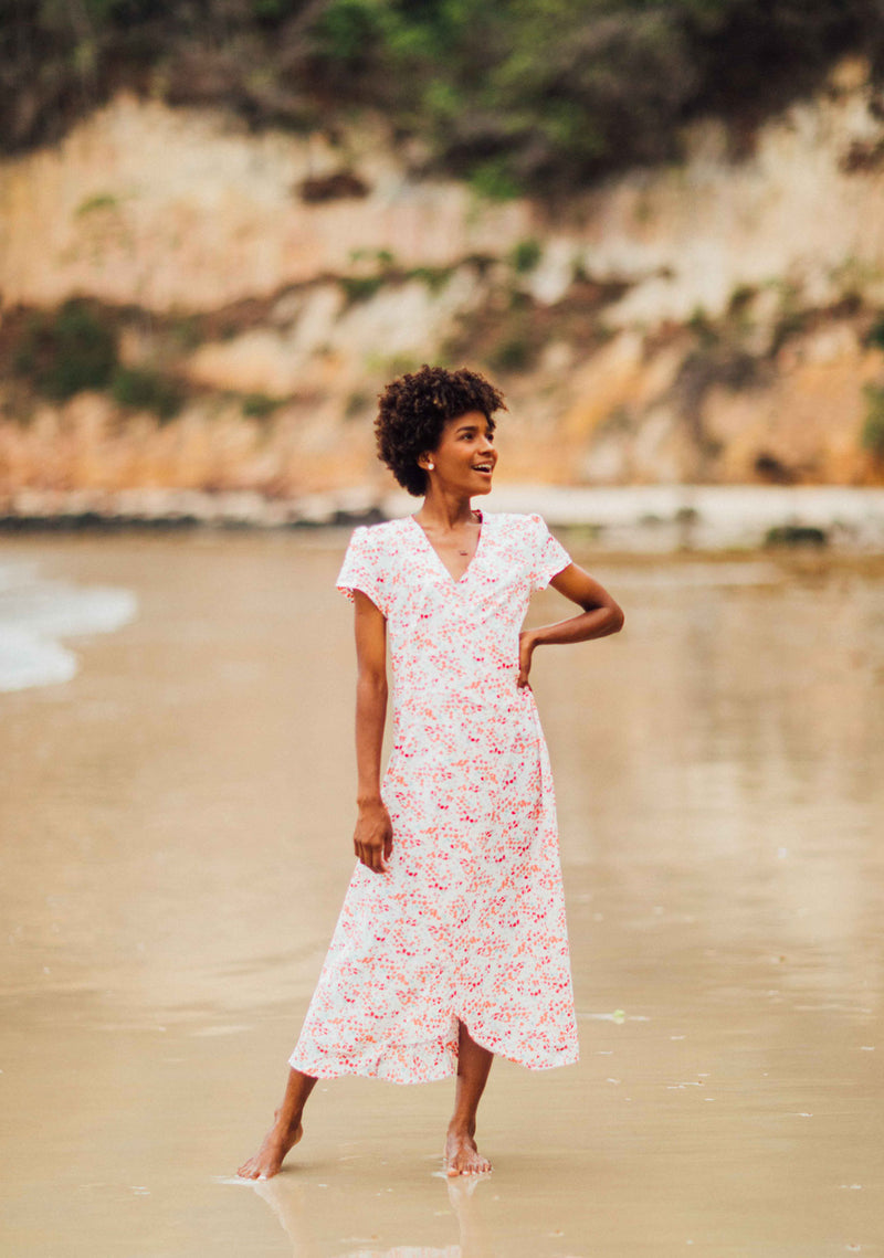 Vestido Madeira Clara
