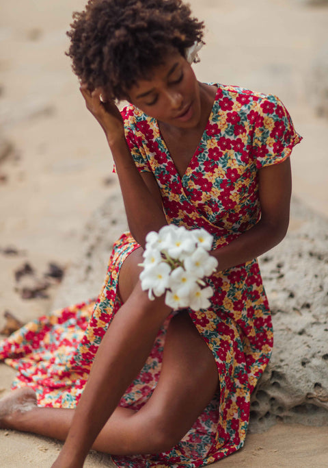 Vestido Madeira Alba